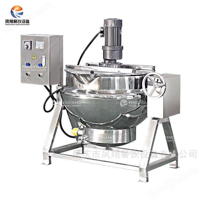 鳳翔 電加熱夾層鍋醬料蒸煮炒菜釀造設(shè)備