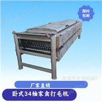 鸭子打毛机 脱毛机械